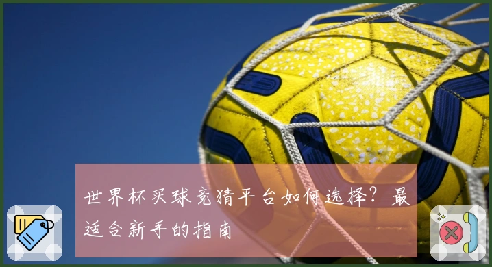 世界杯买球竞猜平台如何选择?最适合新手的指南